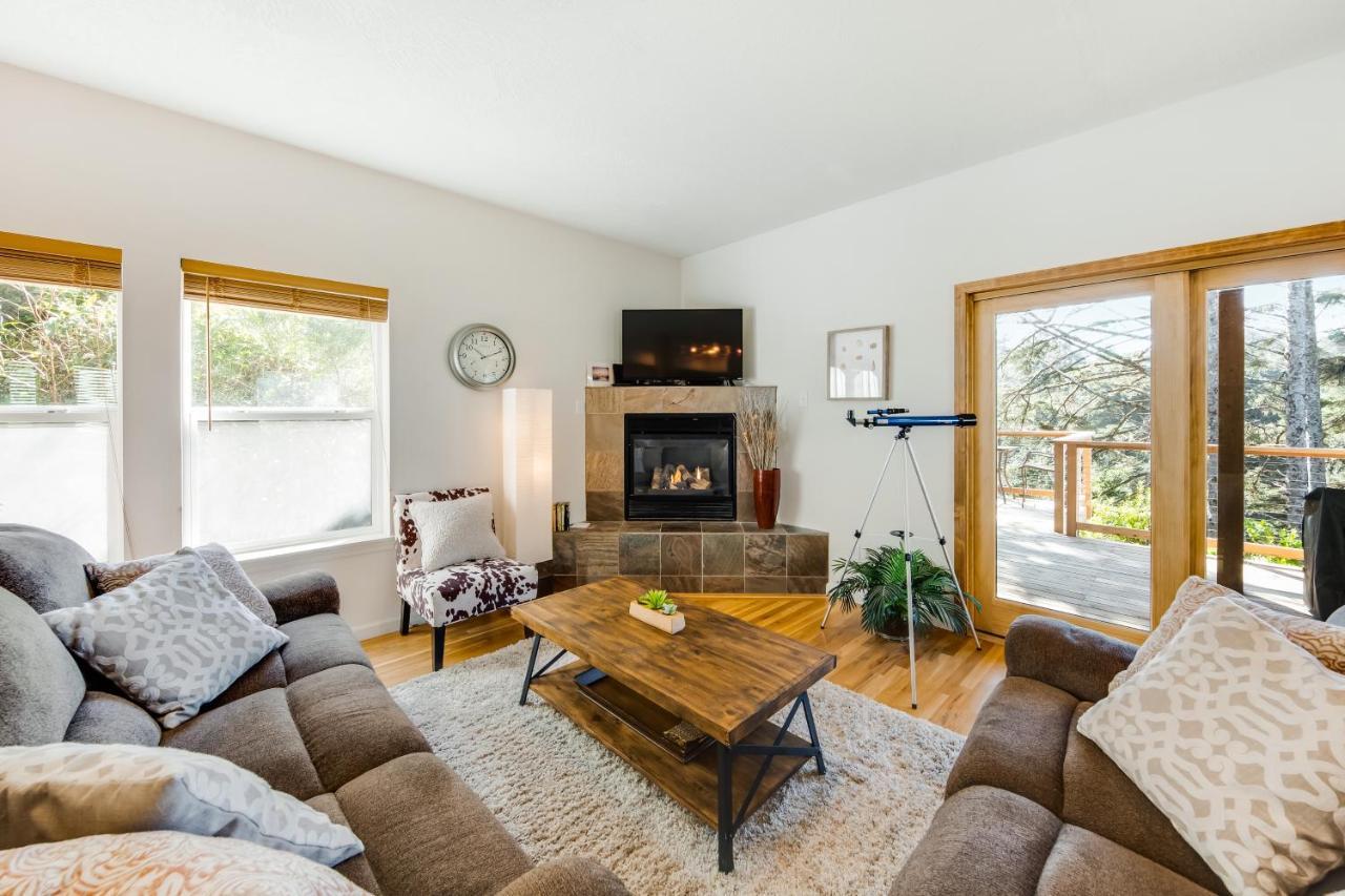 Yaquina Lighthouse View Beach Home Newport Eksteriør bilde
